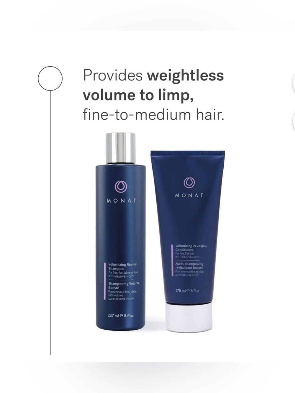 MONAT Volumizing Shampoo & Conditioner Set Infused - Picture 7 of 7